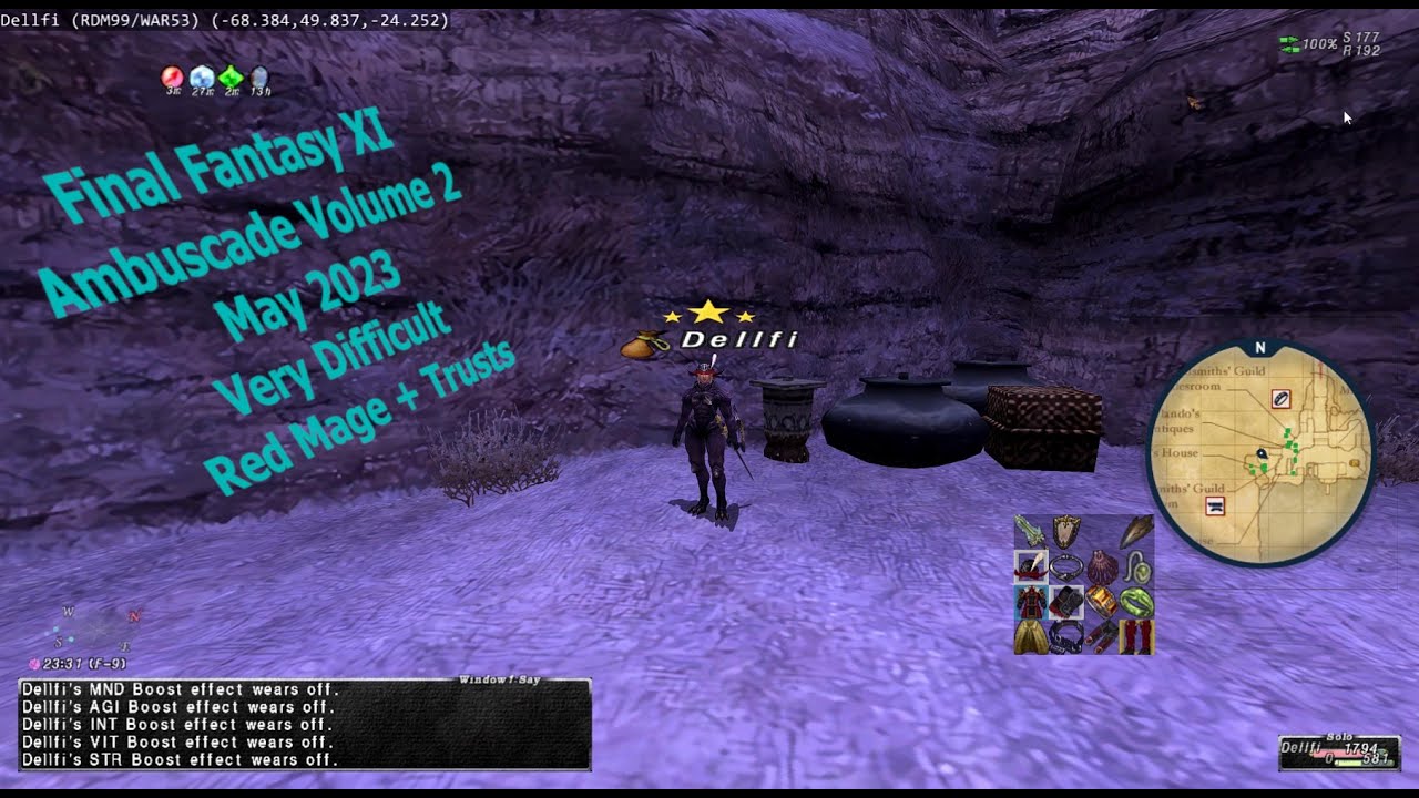 FFXI Redmage takes on Ambuscade Volume2 May 2023