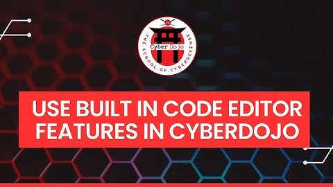 Hoe gebruik je de ingebouwde code-editorfuncties in Cyberdojo 2025?