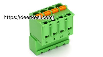Screw terminal block, plug-in and spring-type terminal block, PCB terminal blocks,