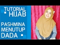 Tutorial Hijab Pashmina Simple Menutupi Dada