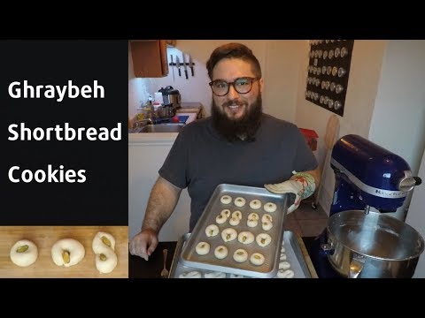 Syrian Shortbread Cookies | Ghraybeh | غريبة