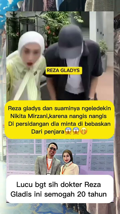 Reza gladis ngeledekin Nikita Mirzani #rezagladys #nikitamirzani #terbaru #viralvideo #short