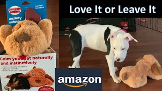 Amazon Review: Snuggle Puppy  Calm Your Pet’s Anxiety ‍♀
