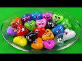Numberblocks - Looking CLAY with Mini Heart Coloring! Video ASMR