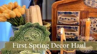 ** I'M BACK!! ** SPRING 2024 DECORATING IDEAS & HAUL | BEAUTIFUL ENGLISH & FRENCH COUNTRY PIECES