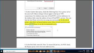 Set up NordVPN Proxy on Google Chrome browser screenshot 4