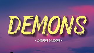 Demons - Imagine Dragons (Lyrics/lyric video) Resimi