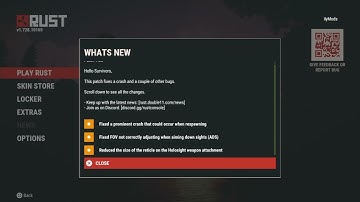 NEW RUST CONSOLE EDITION UPDATE AND NEW SKINS OUTNOW