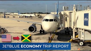 TRIP REPORT | ROUGH Landing in Kingston | JetBlue (ECONOMY) | Airbus A320