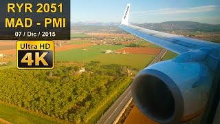 FLIGHT EXPERIENCE | Madrid - P. Mallorca | RYANAIR B737
