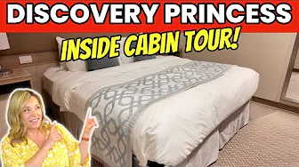 Discovery Princess Inside Cabin Tour (Quick look!)
