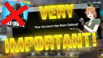 How to Safe your Account in COD Mobile Do This or Else Your COD Mobile Account Can Be Deleted #codm