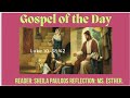 Luke 10:38-42 By Ms. Esther. #gospel #holy #scripture #bibleverse #bibilical.