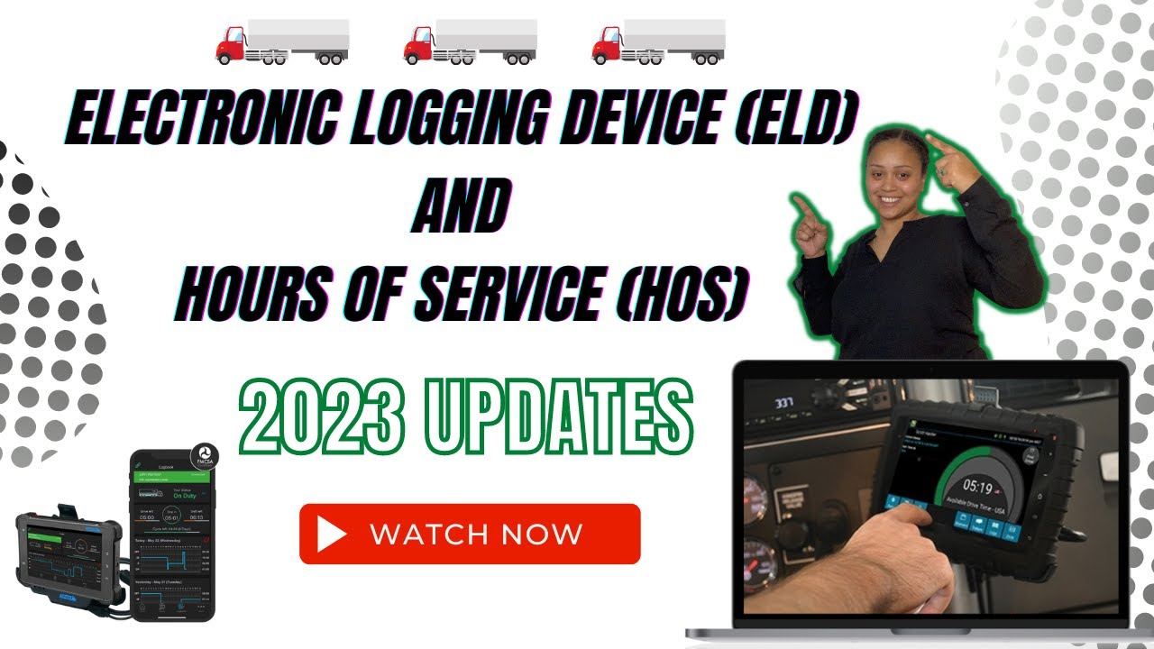 ELD and HOS explained plus 2023 UPDATES!