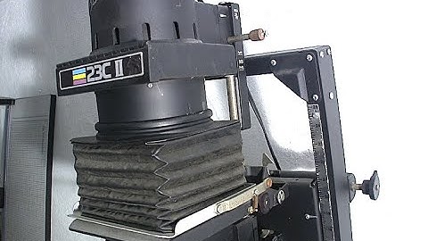 Beseler 23C Negative Enlarger