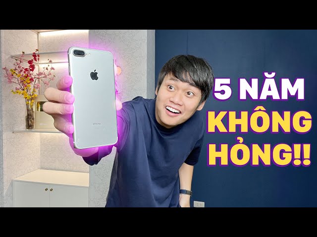 REVIEW iPHONE 7 PLUS "NỮ DÙNG" 5 NĂM CHƯA HỎNG!! #shorts