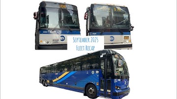 MTA Fleet Status Recap: September 2025