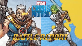 Marvel Crisis Protocol X-Force vs. Guardians of the Galaxy Battle Report S04E21