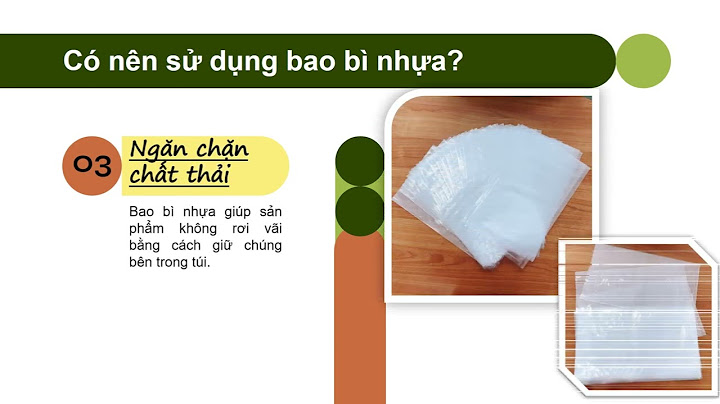 Bao bì nhựa pp tiếng anh là gì năm 2024