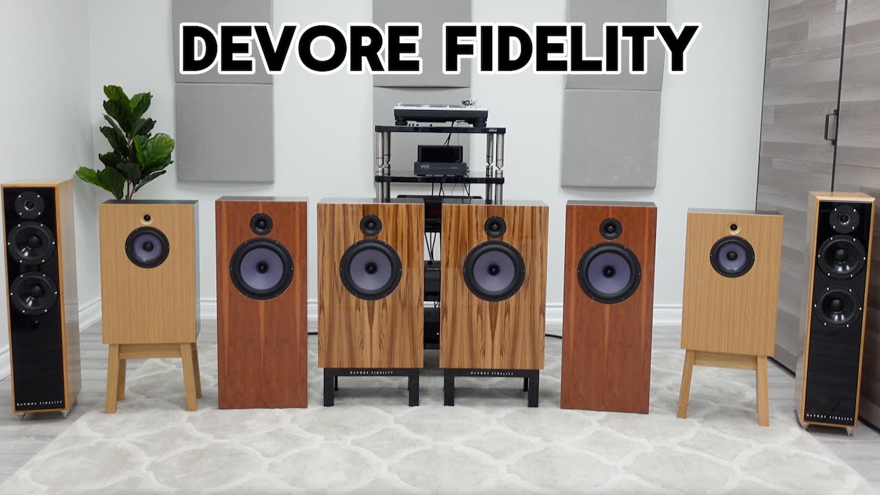 DeVore Fidelity O/96 Speakers | Vinyl Sound Buffalo, NY USA