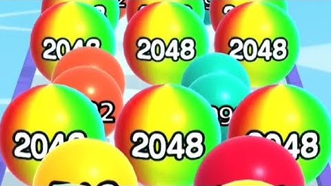 MAX LEVELS 161 to 170. BALL RUN 2048 ☘️⚪🔴⚽. All Levels Gameplay Walkthrough Android, iOS New Update