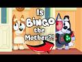 Bluey theory is bingo the mother of the new baby heeler in the episode surprise future scene