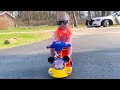 Racing Babies Funny Babies Drive and Playing On Car Will Make You Feel Relax