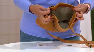 American Leather Co. Elton Crossbody on QVC 