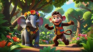 Ellie Elephant’s Helping Hands 🐘 | Kindness Song for Kids 🎶