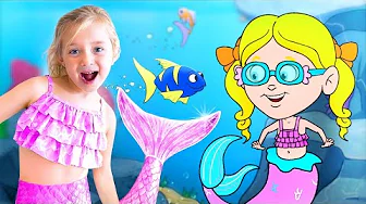 Ivy Turns Into a Mermaid and the House Floods!🧜‍♀️
