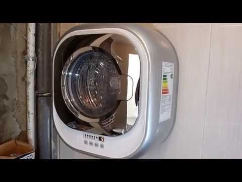Видео: Работа настенной стиральной машины DAEWOO DWD-CV701PC