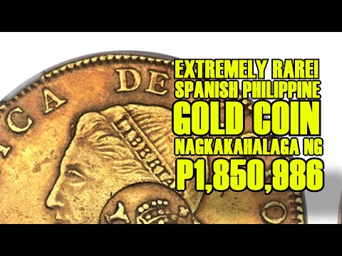 Extremely RARE Spanish Philippine GOLD Coin Sold For P1,850,986 Or $38,187.50 | Coin Collector PH