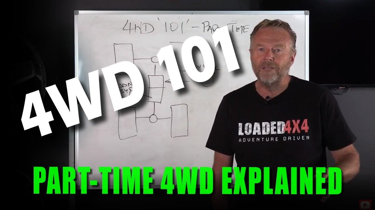 4WD 101 1 PartTime 4WD Explained YouTube