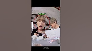 when suga did not notice about this plastic ?