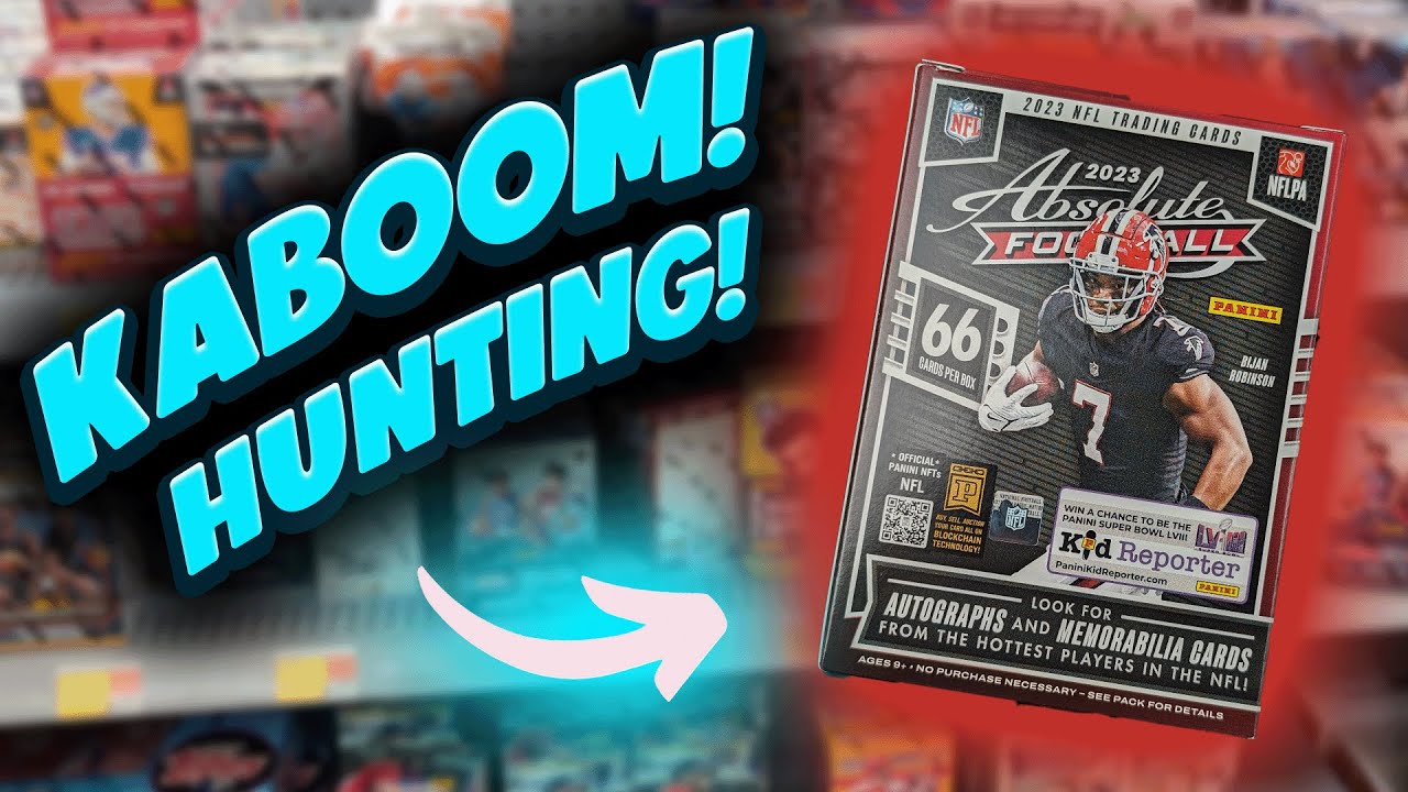 ABSOLUTE FOOTBALL 2024! KABOOM!? Sports Card hunting! YouTube