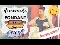 How to make inexpensive, easy &amp; delicious cake FONDANT - Homemade Marshmallow fondant