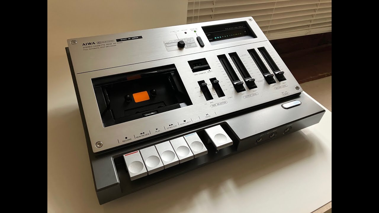 AIWA AD-7800 ￥108,000(1976年頃) - YouTube