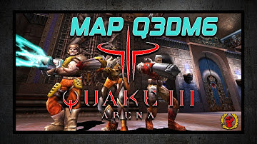 Free for all on Quake 3 Arena map DM6