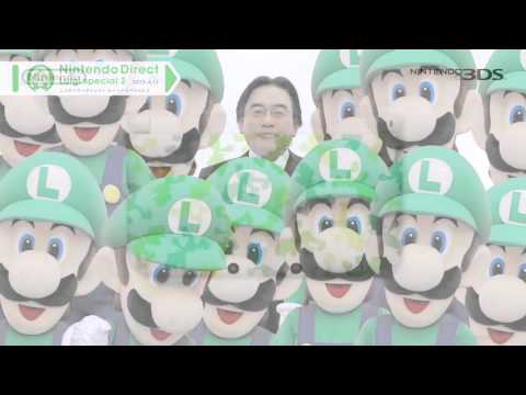 ニンテンドー3DS LL ルイージ30周年パック - YouTube