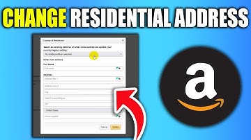How To Change Residential Address on Amazon for Digital Purchase