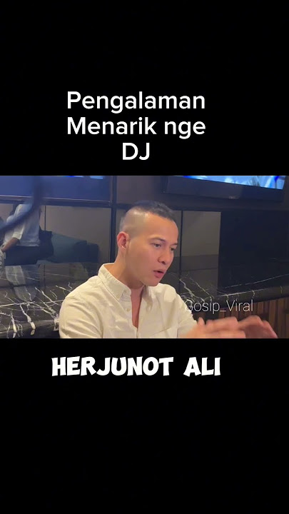 Herjunot Ali pengalaman nge DJ paling Menarik #viral #trending #tiktok #shortvideo #youtubeshorts