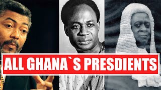 All Presidents of Ghana since 1957 to date