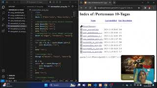 PRAKTEK MEMBUAT ARRAY DALAM BAHASA PEMOGRAMAN PHP