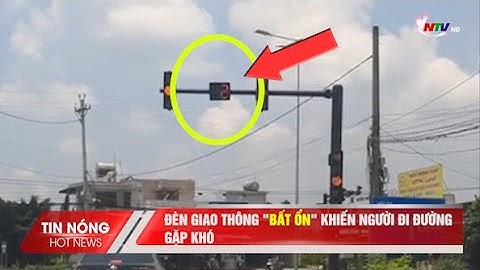 Đèn giao thông "bất ổn" khiến người đi đường gặp khó