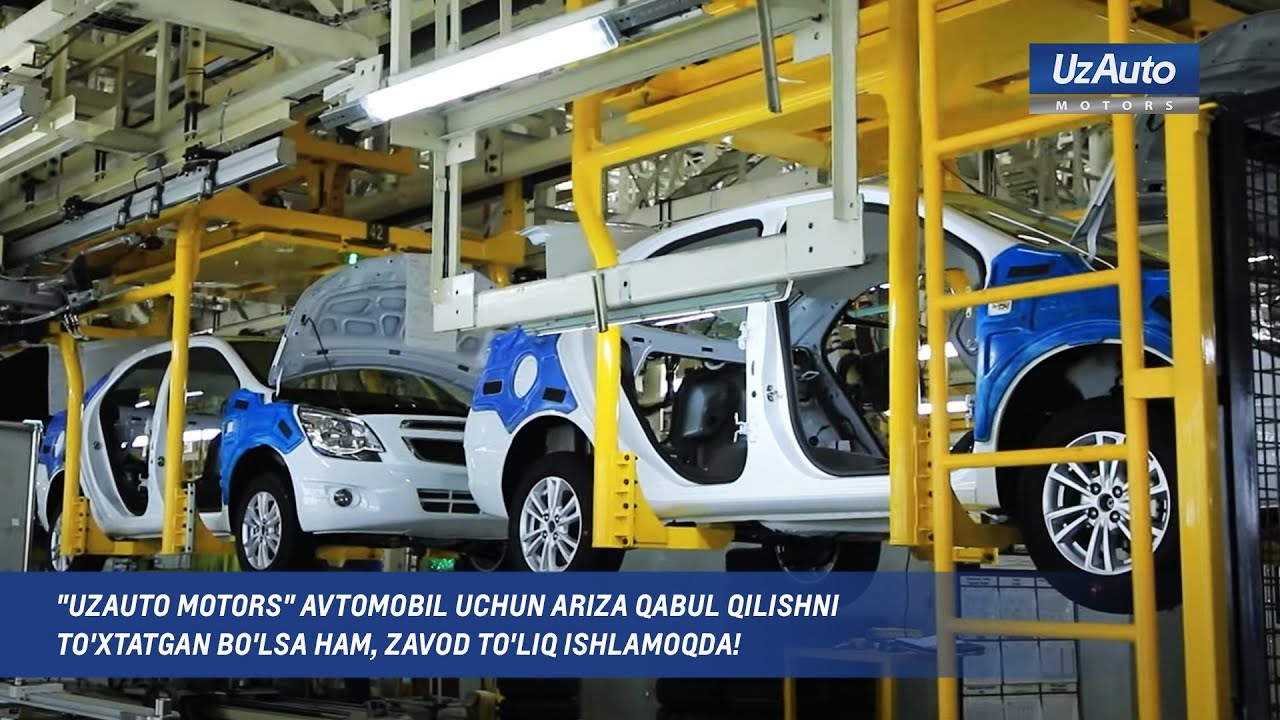 "UzAuto Motors" avtomobil uchun ariza qabul qilishni to'xtatgan bo'lsa