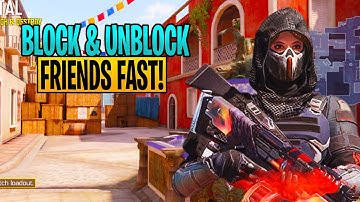 How to Block & Unblock Friends in COD Mobile 2025 🚫 (Easy Guide)