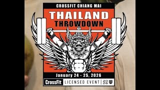 2026 Thailand Throwdow | Saturday | Live from CrossFit Chiang Mai