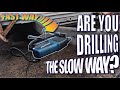 Best way to drill holes in steel - Evolution Mag Drill