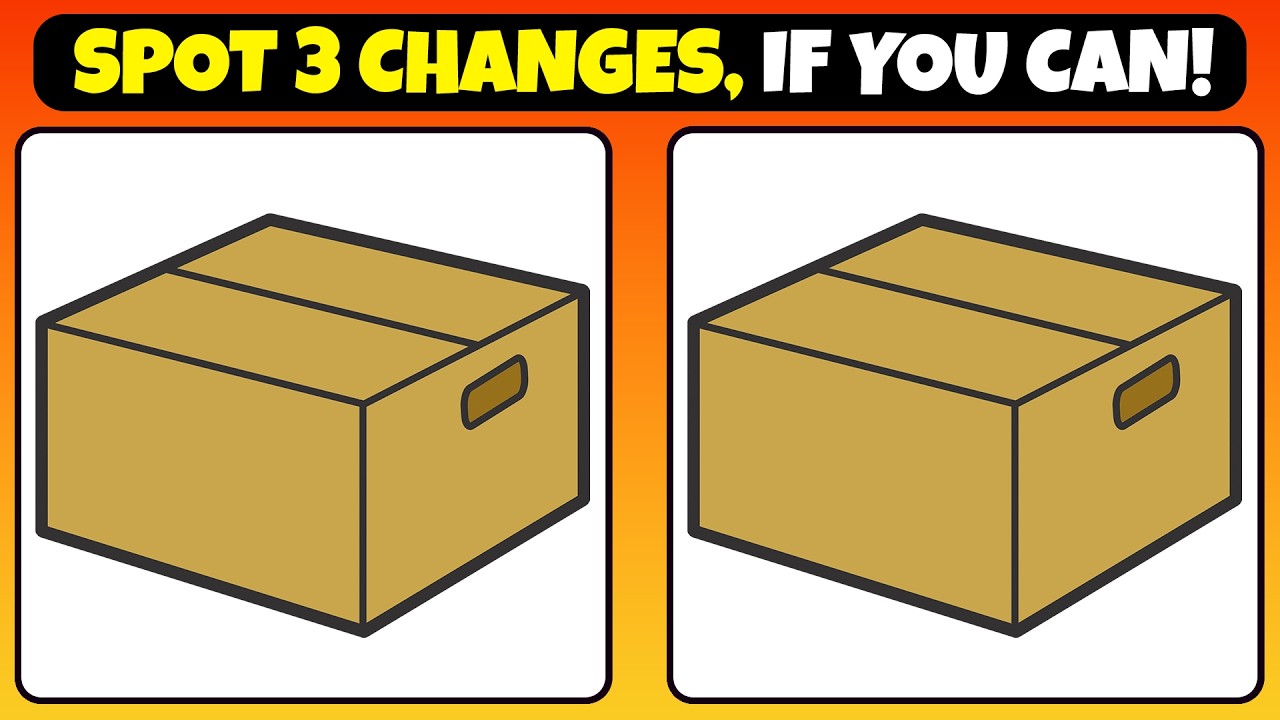 Visual Brain🧠 Fitness: Can You Find the Difference?