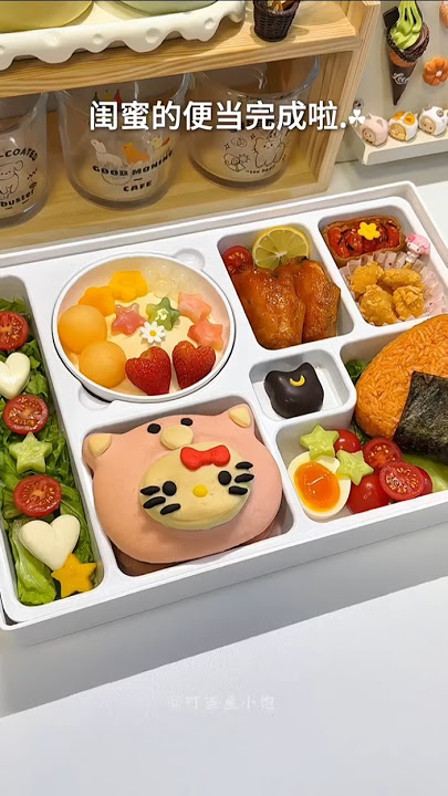 Pack lunch me for bestie  #shorts lunch #bento #asmr